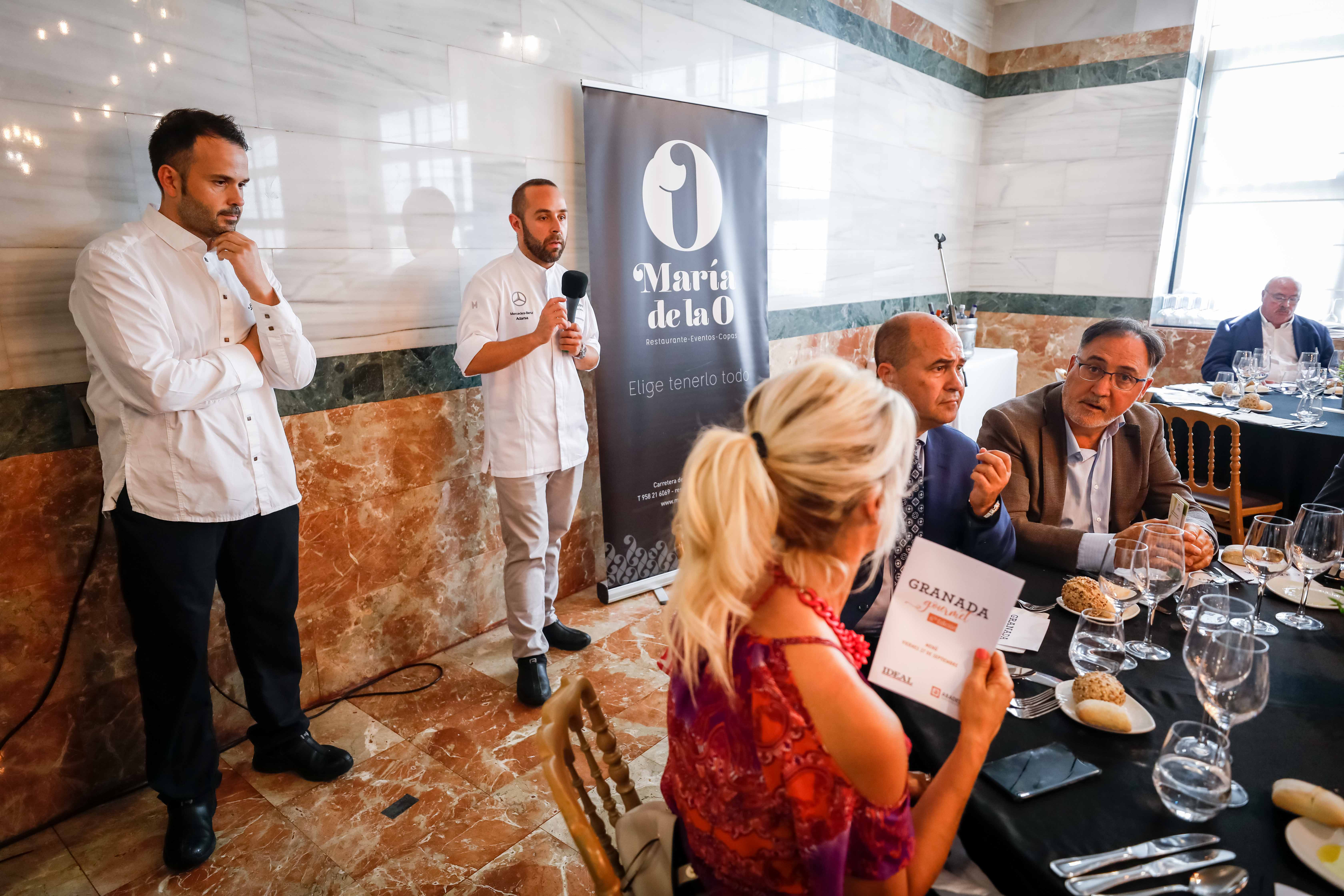 Ignacio Solana y Ricado González Sostres inauguran los Menús Michelín 