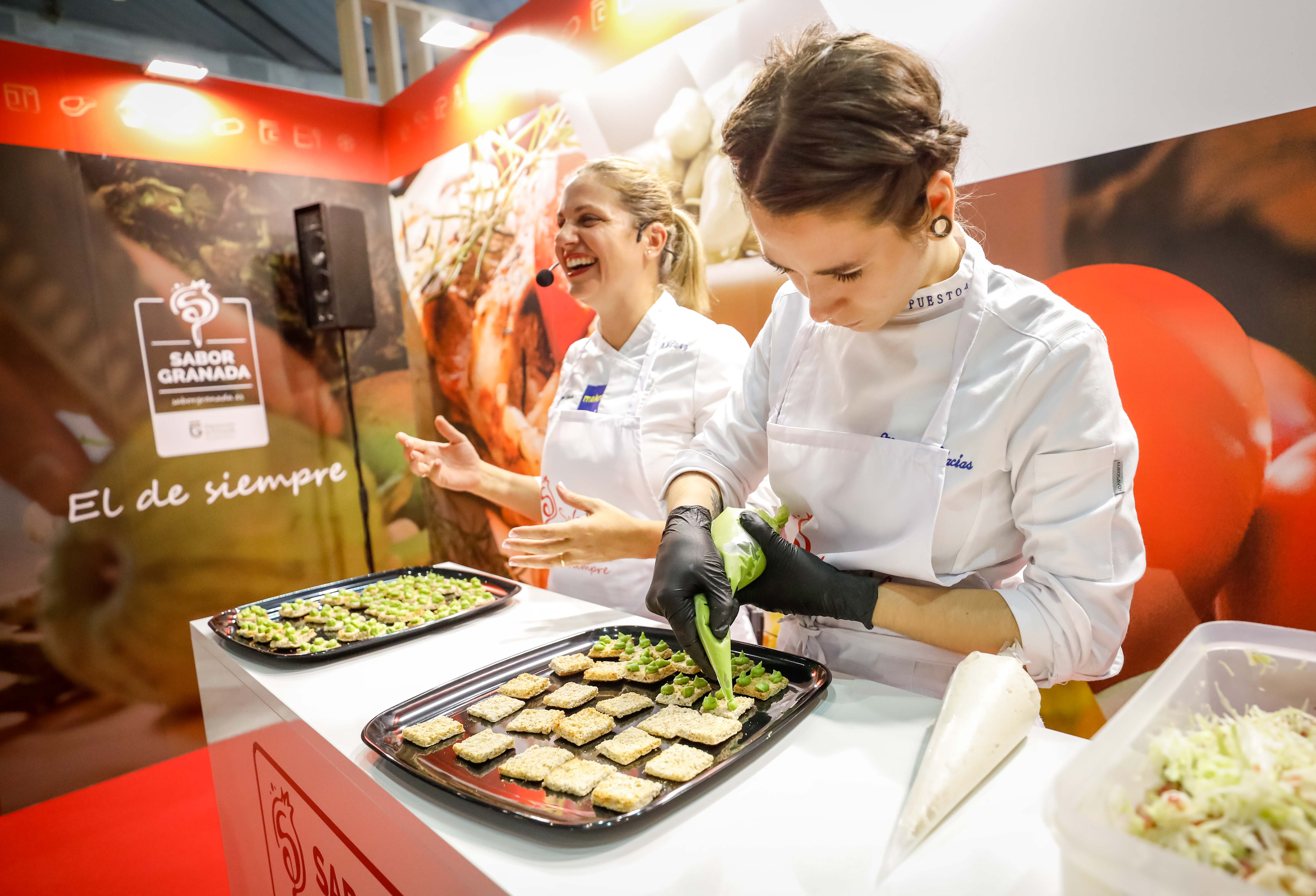 Showcooking del Puesto 43