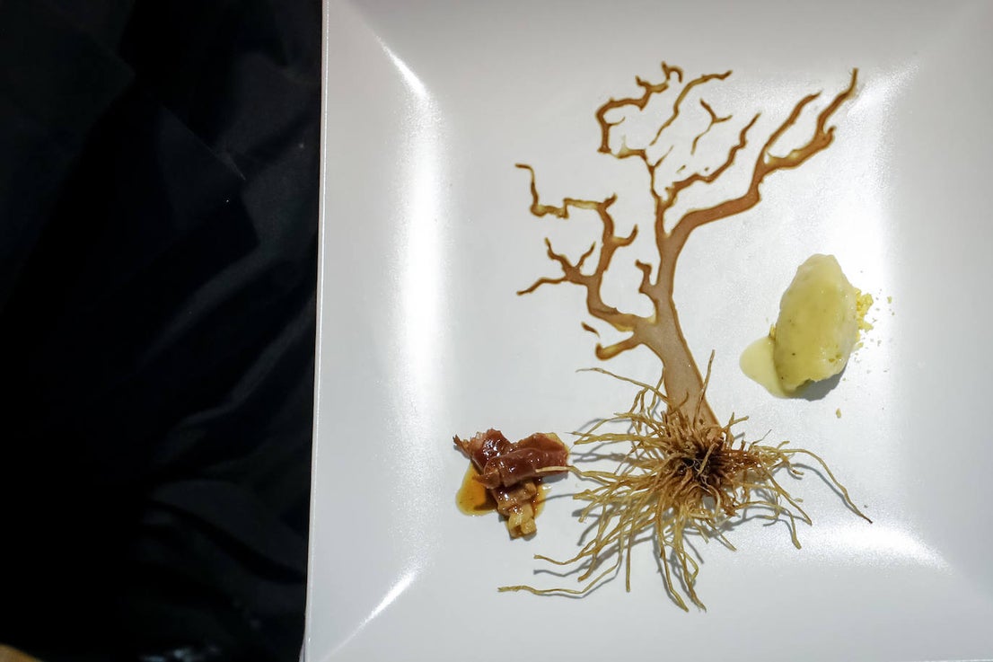 El chef apuesta por los productos del territorio, como muestra de la cocina fluvial