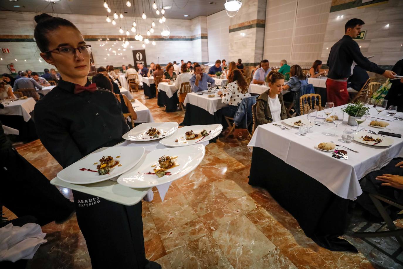 El chef apuesta por los productos del territorio, como muestra de la cocina fluvial