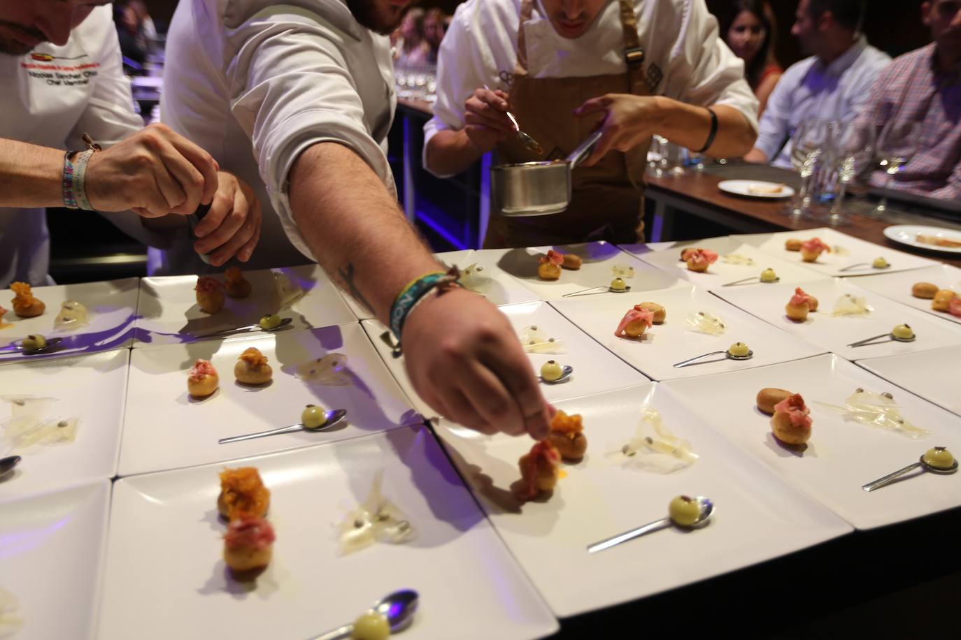 El chef apuesta por los productos del territorio, como muestra de la cocina fluvial