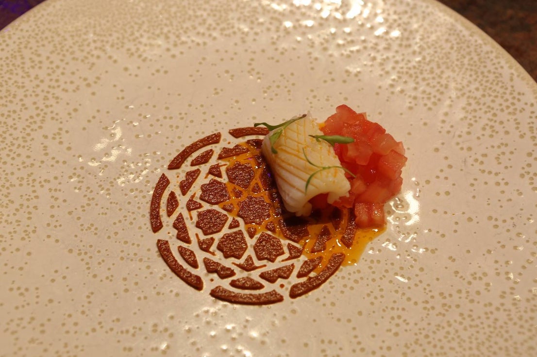 El chef apuesta por los productos del territorio, como muestra de la cocina fluvial