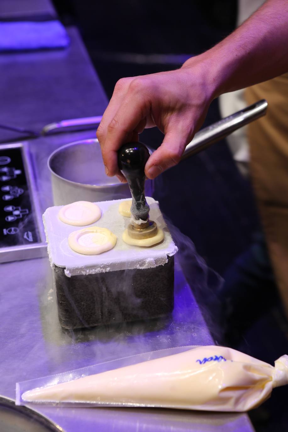 El chef apuesta por los productos del territorio, como muestra de la cocina fluvial