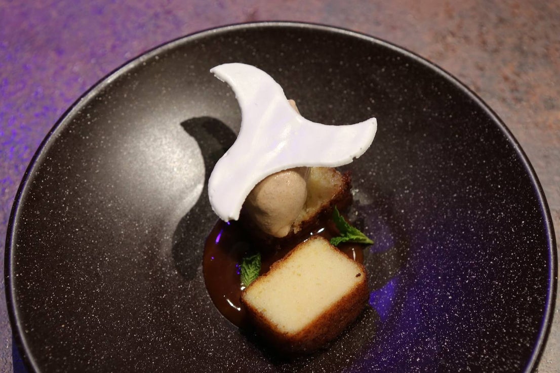 El chef apuesta por los productos del territorio, como muestra de la cocina fluvial