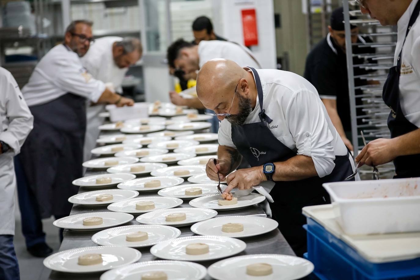 Carme Ruscalleda recibe el premio de Granada Gourmet, un congreso que se ha rendido a su cercanía y sencillez