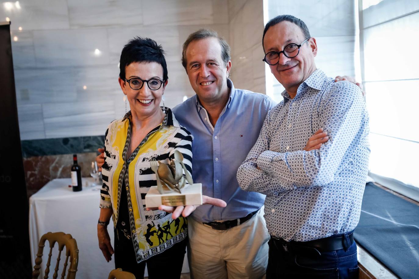 Carme Ruscalleda recibe el premio de Granada Gourmet, un congreso que se ha rendido a su cercanía y sencillez