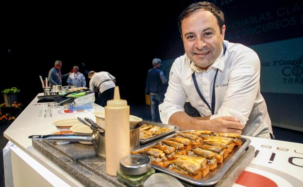 Óscar Calleja, en el Congreso Nacional de Gastronomía del año pasado.