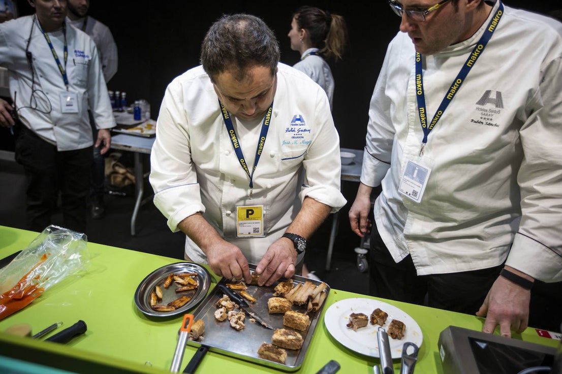 El chef granadino ha quedado segundo clasificado en el XVI Concurso Nacional de Tapas de Madrid Fusión 