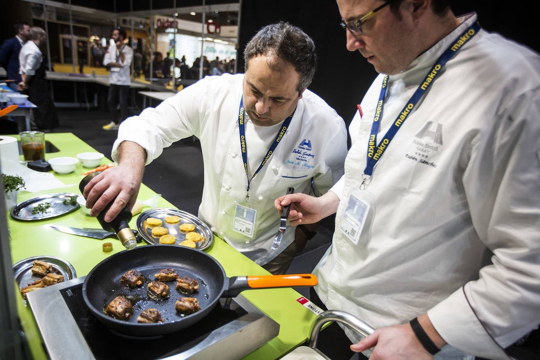El chef granadino ha quedado segundo clasificado en el XVI Concurso Nacional de Tapas de Madrid Fusión 