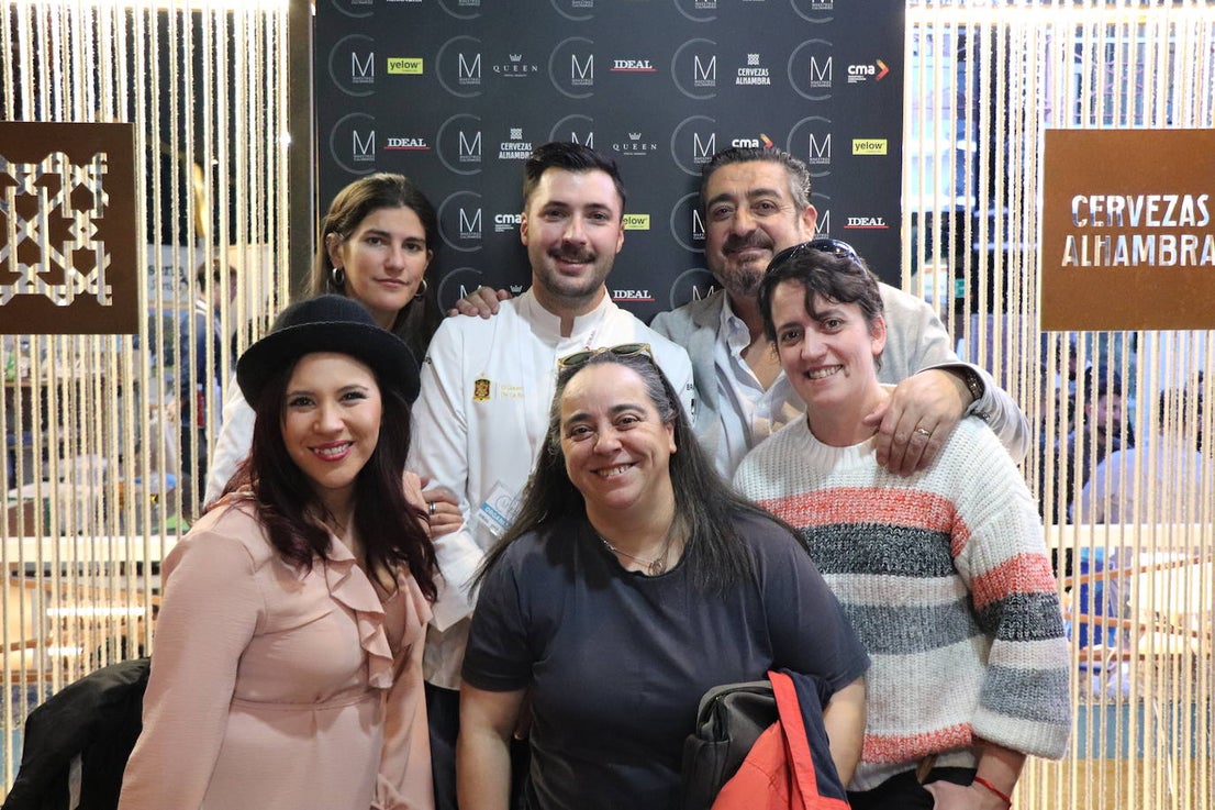 El photocall de la jornada profesional estuvo repleto de las caras más relevantes de la gastronomía granadina