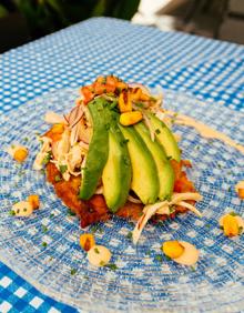 Imagen secundaria 2 - Ceviche de pollo, cartagenero de langostinos y vegano.