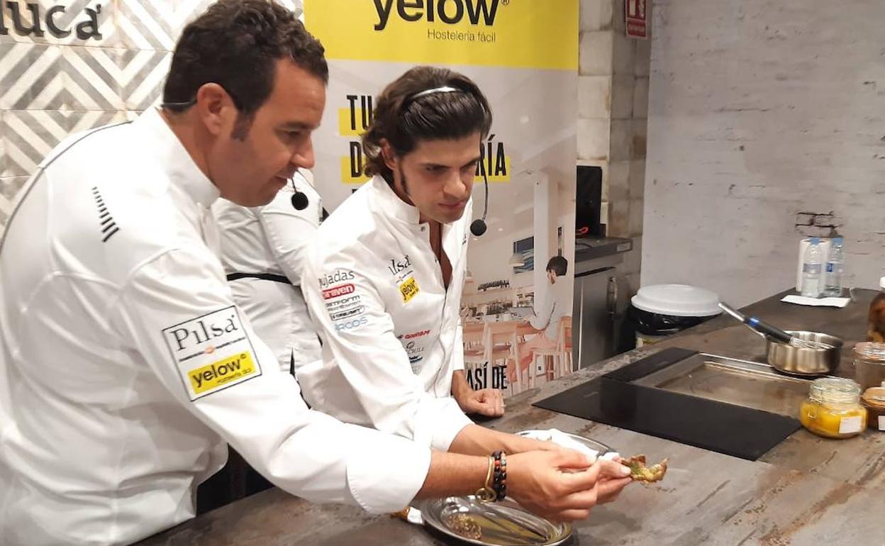 Txema Urda muestra la importancia de las técnicas en cocina
