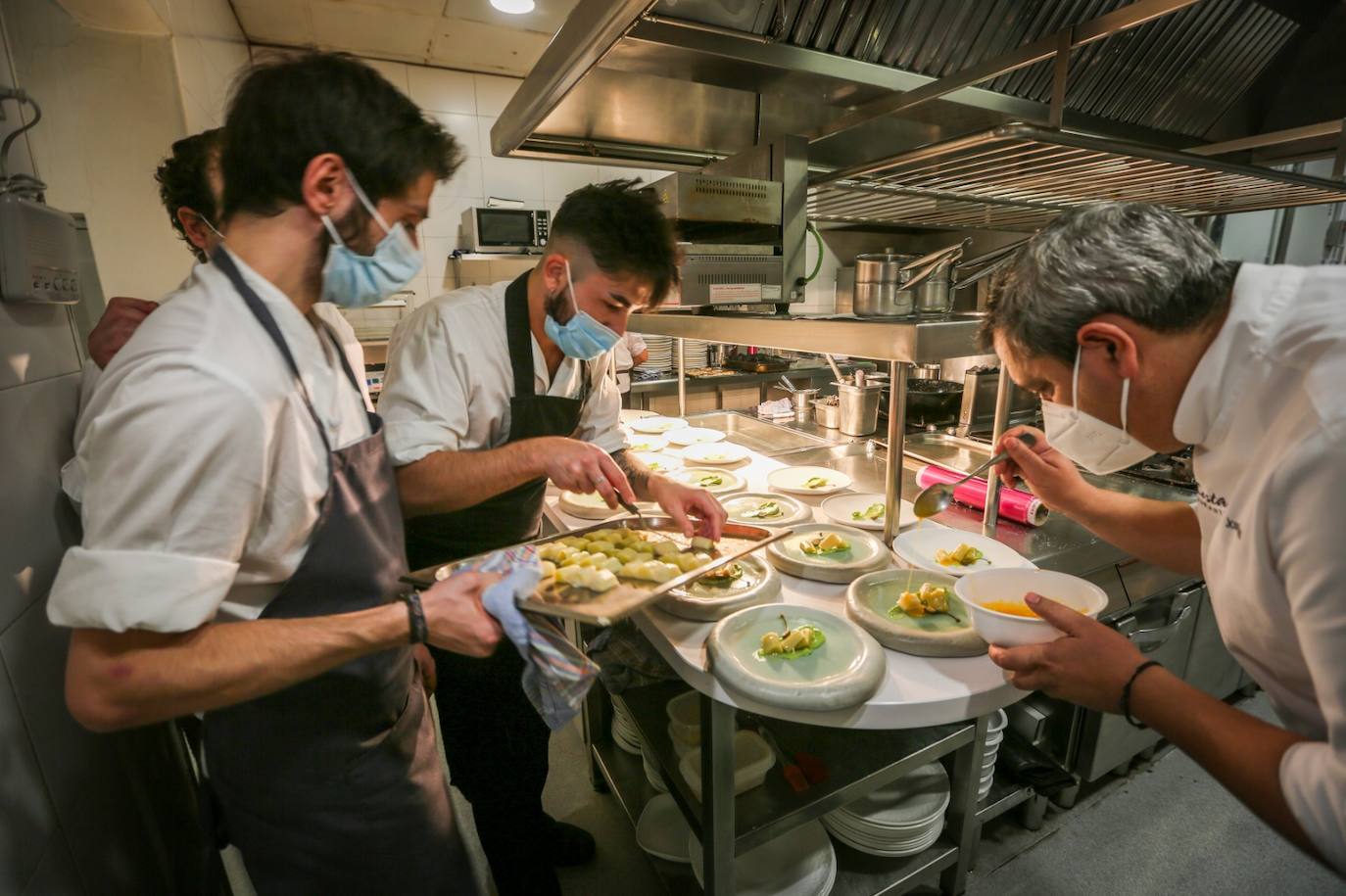 Fotos: Un menú repleto de matices y texturas