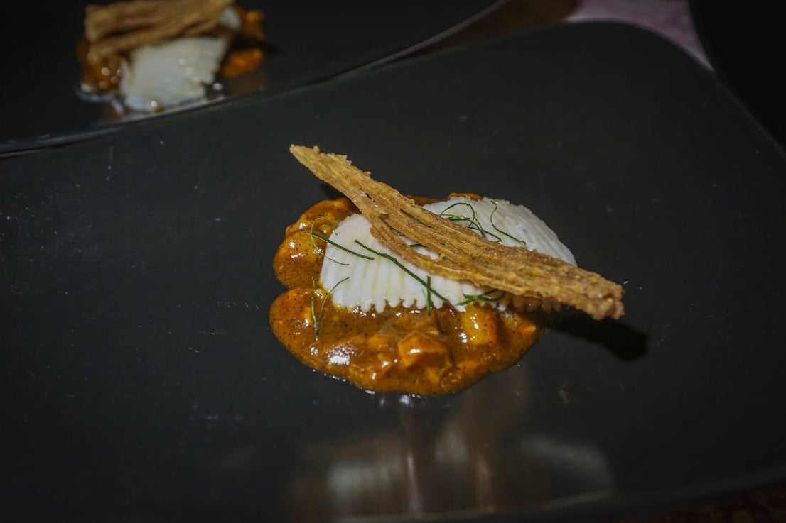Fotos: El restaurante El Coso acoge un nuevo menú a cuatro manos con toda la sapiencia de la gastronomía murciona