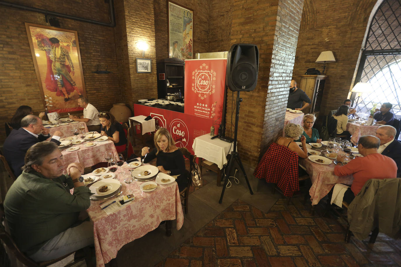 Fotos: El restaurante El Coso acoge un nuevo menú a cuatro manos con toda la sapiencia de la gastronomía murciona