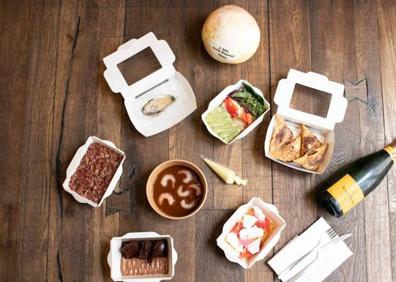 Imagen secundaria 1 - Un año más, Las Tinajas se viste de gala para llevar lo mejor de su cocina a nuestros hogares | Faralá propone dos menús diferentes para disfrutar en casa de la Nochebuena y la Nochevieja | Álvaro Arriaga abre el día de Navidad y el de Año Nuevo