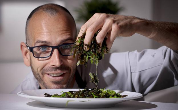 Sergio González, chef del restaurante Firmvm de Almuñécar. 