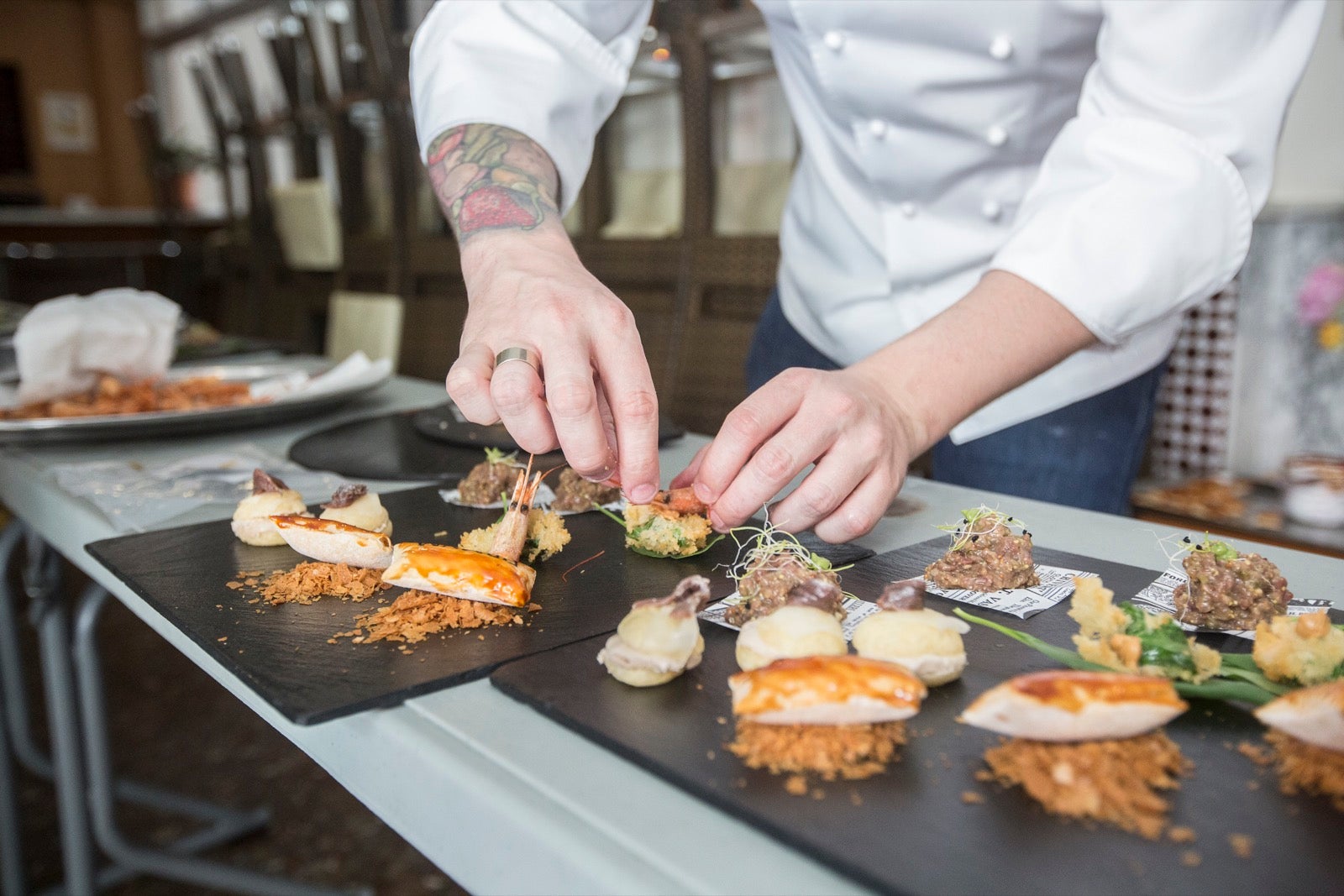 El restaurante Firmvm de Almuñécar, escenario de un menú Estrella Michelin. 