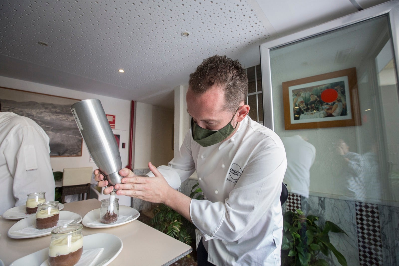 El restaurante Firmvm de Almuñécar, escenario de un menú Estrella Michelin. 