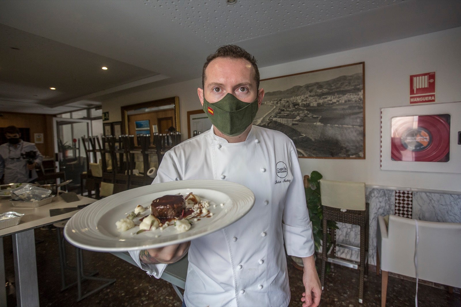 El restaurante Firmvm de Almuñécar, escenario de un menú Estrella Michelin. 