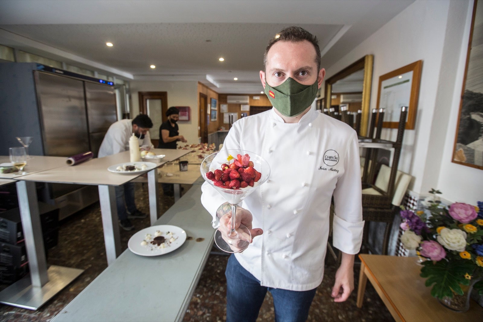 El restaurante Firmvm de Almuñécar, escenario de un menú Estrella Michelin. 