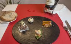 Snack en cuatro bocados