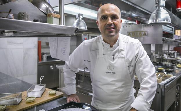 Marcos Pedraza, chef del restaurante Ruta del Veleta.