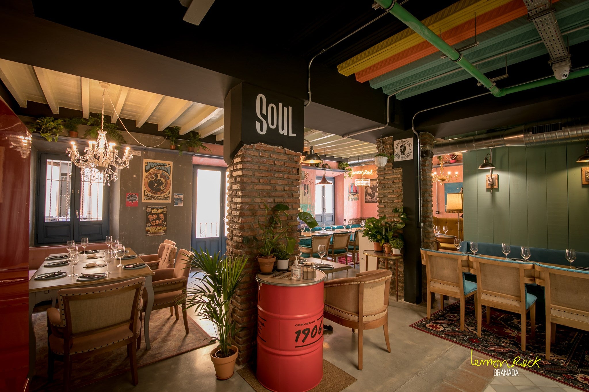 Uno de los salones de Lemon Rock. 