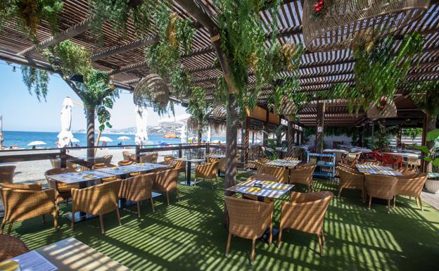 La espectacular terraza del establecimiento más nuevo de La Bahía. 