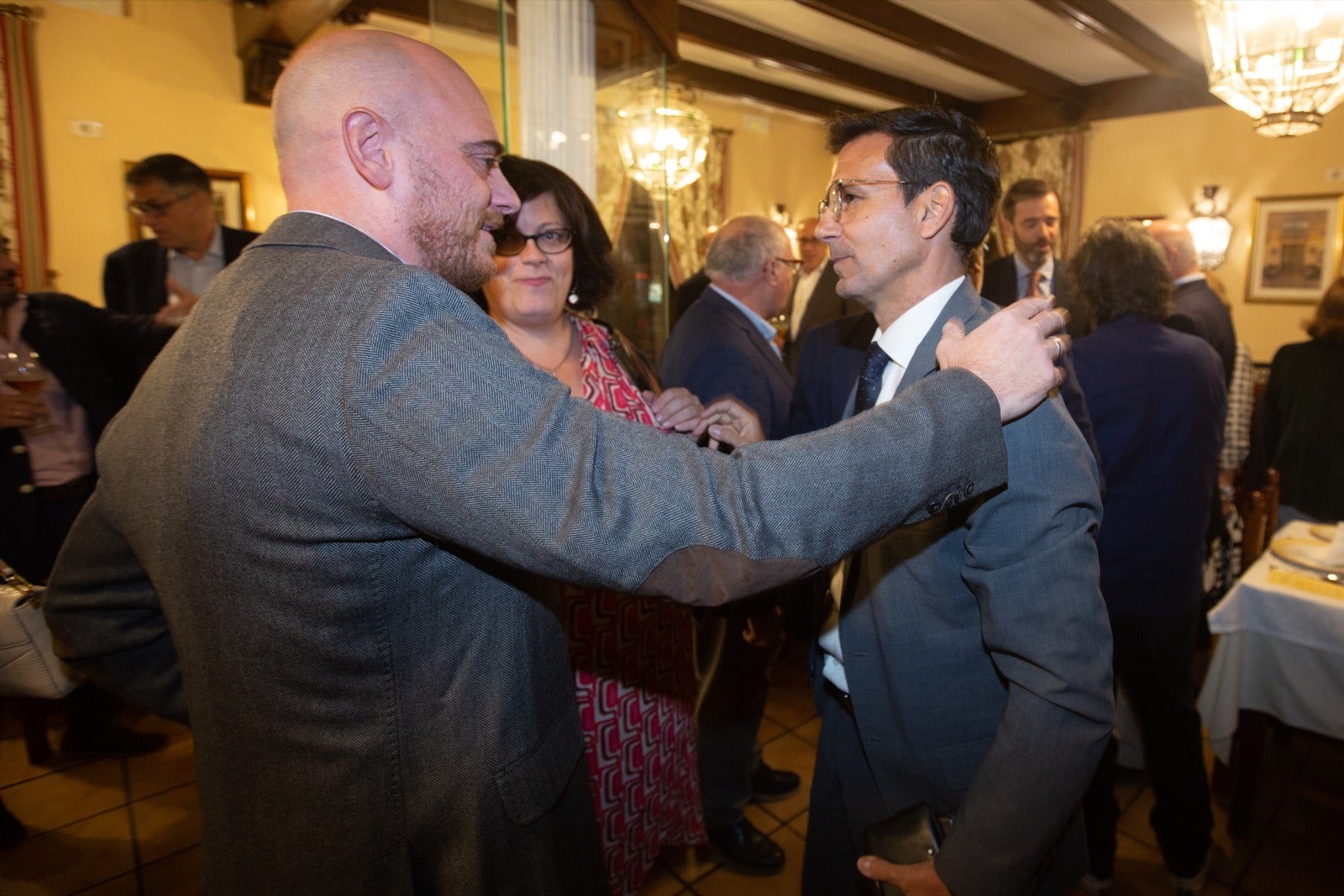 Momento del acto de entrega del premio Luis Oruezábal.