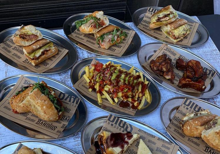 Algunos de los platos de Los Bandíos.