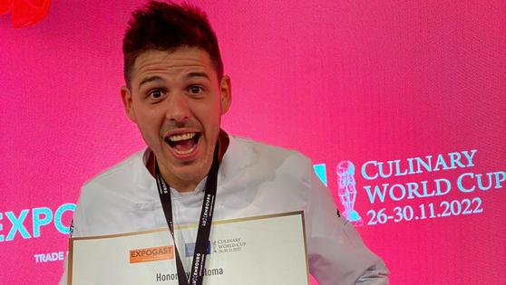 El cocinero Rafael Arroyo participará en un concurso internacional de aceite de oliva en Italia