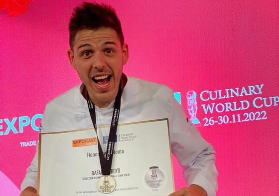 Rafael Arroyo vuelve a representar a España en un certamen internacional.