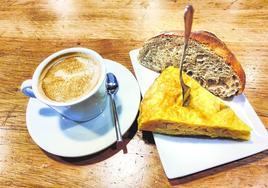 Café con pincho de tortilla, mala idea