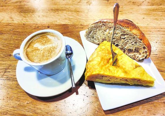 Café con pincho de tortilla, mala idea