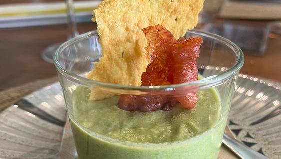 El exquisito menú gourmet con espárragos de Huétor Tájar