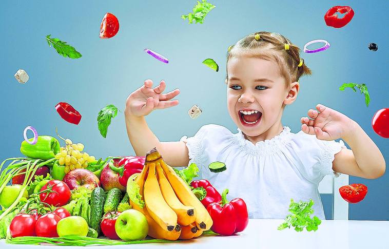 Frutas y verduras para todos los niños