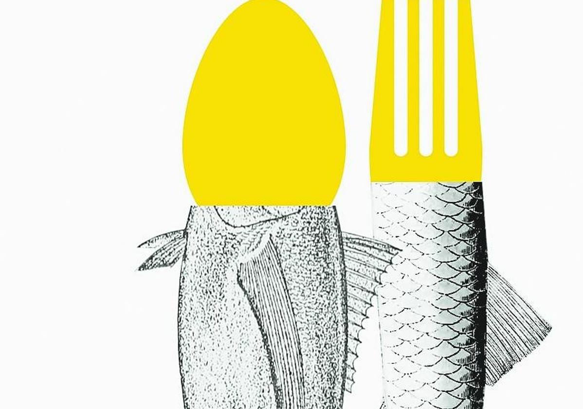 Bonito y una semilla de limón en Licata