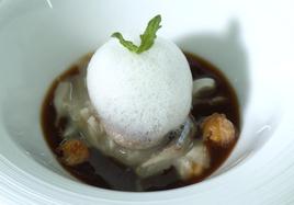 Olla de San Antón con boquerones en vinagre