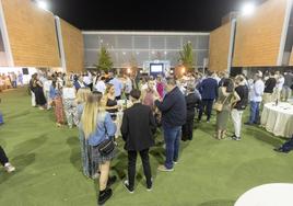 Vista general del ambiente en la gala de Maestros Culinarios en el Centro de Formación Profesional La Inmaculada.