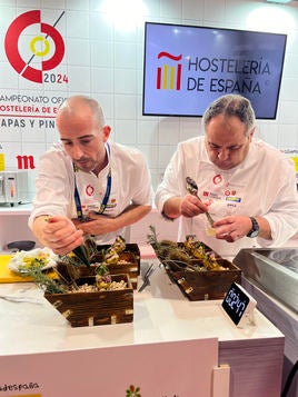 José Miguel Magín presenta un plato 100% granadino en el Campeonato Oficial de Tapas de Madrid Fusión