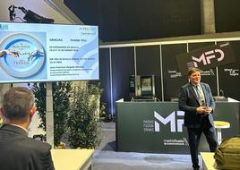 Juan Francisco Delgado presenta el informe sobre tendencias alimentarias del futuro en Madrid Fusión.