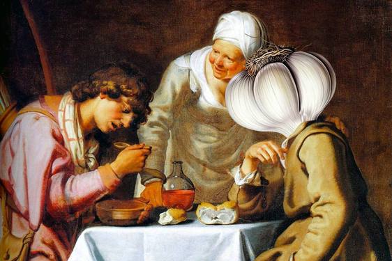 La sopa de ajo, ubicua y transversal