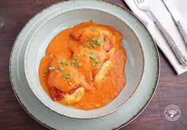 Cómo preparar unos pimientos del piquillo rellenos de bacalao