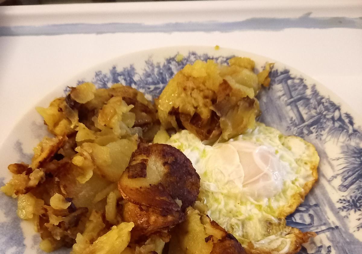 Patatas a lo pobre de mi casa.