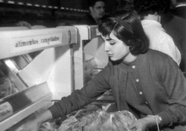 Inauguración del primer supermercado de Madrid, el 18 de diciembre de 1958