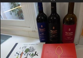 Libros para aprender, vinos para gozar