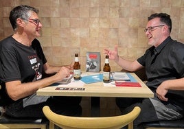 Marto Pariente habla en El Nopal de novela negra, bares, Fargo y entorno rural.