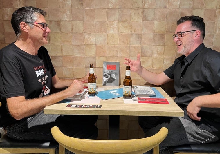 Marto Pariente habla en El Nopal de novela negra, bares, Fargo y entorno rural.