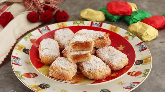 Pasteles de Gloria con azúcar y canela